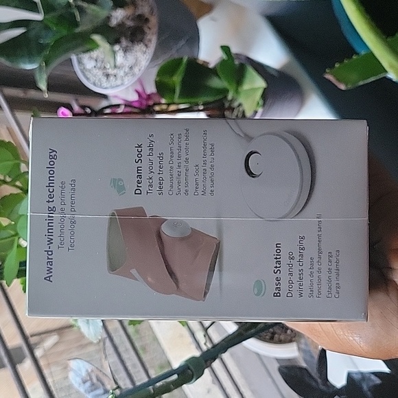 🆕️Owlet® Dream Sock Baby Monitor - Dusty Rose - Picture 3 of 8